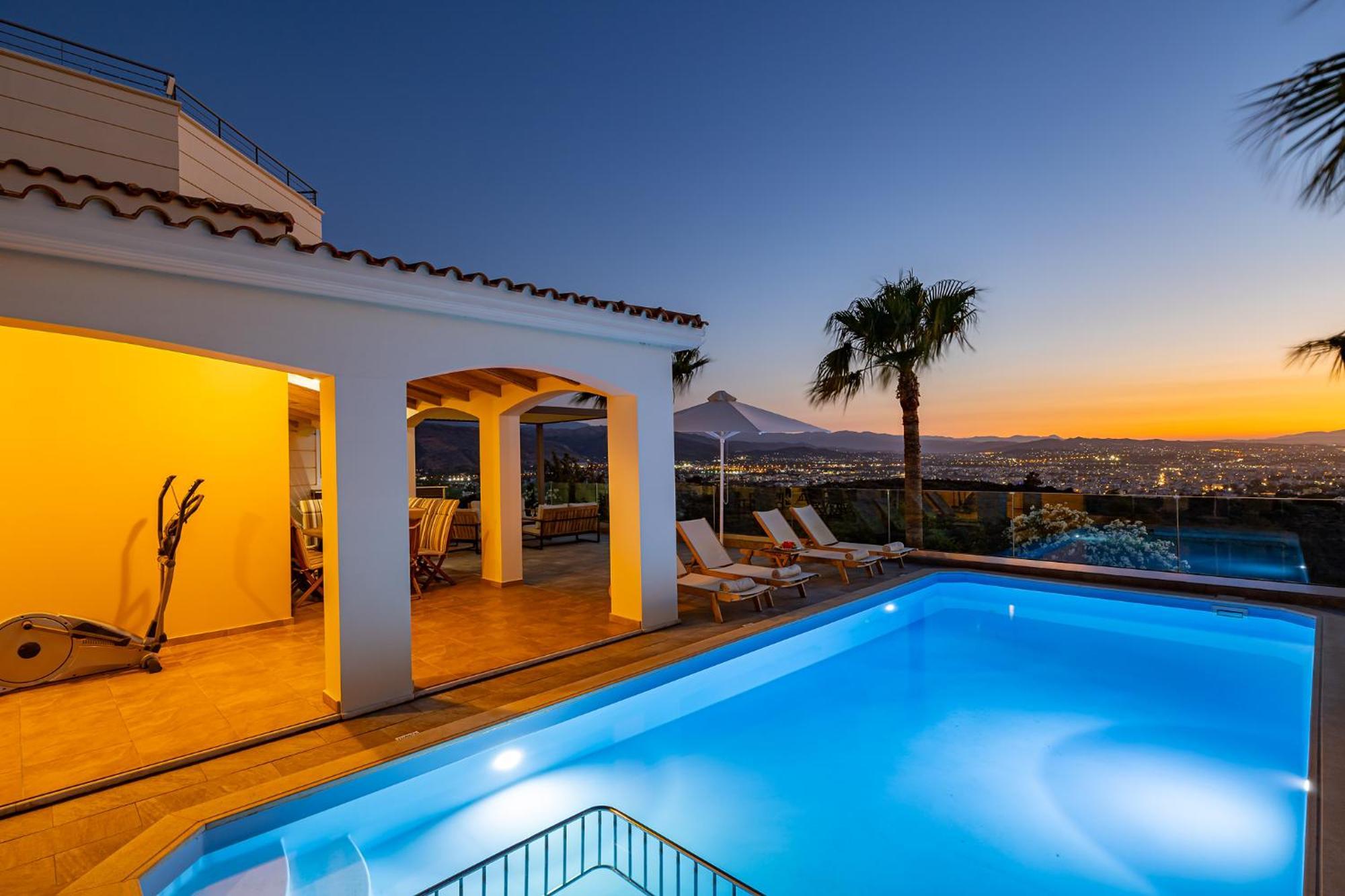 Karmilos Hill Villa Chania  Ngoại thất bức ảnh