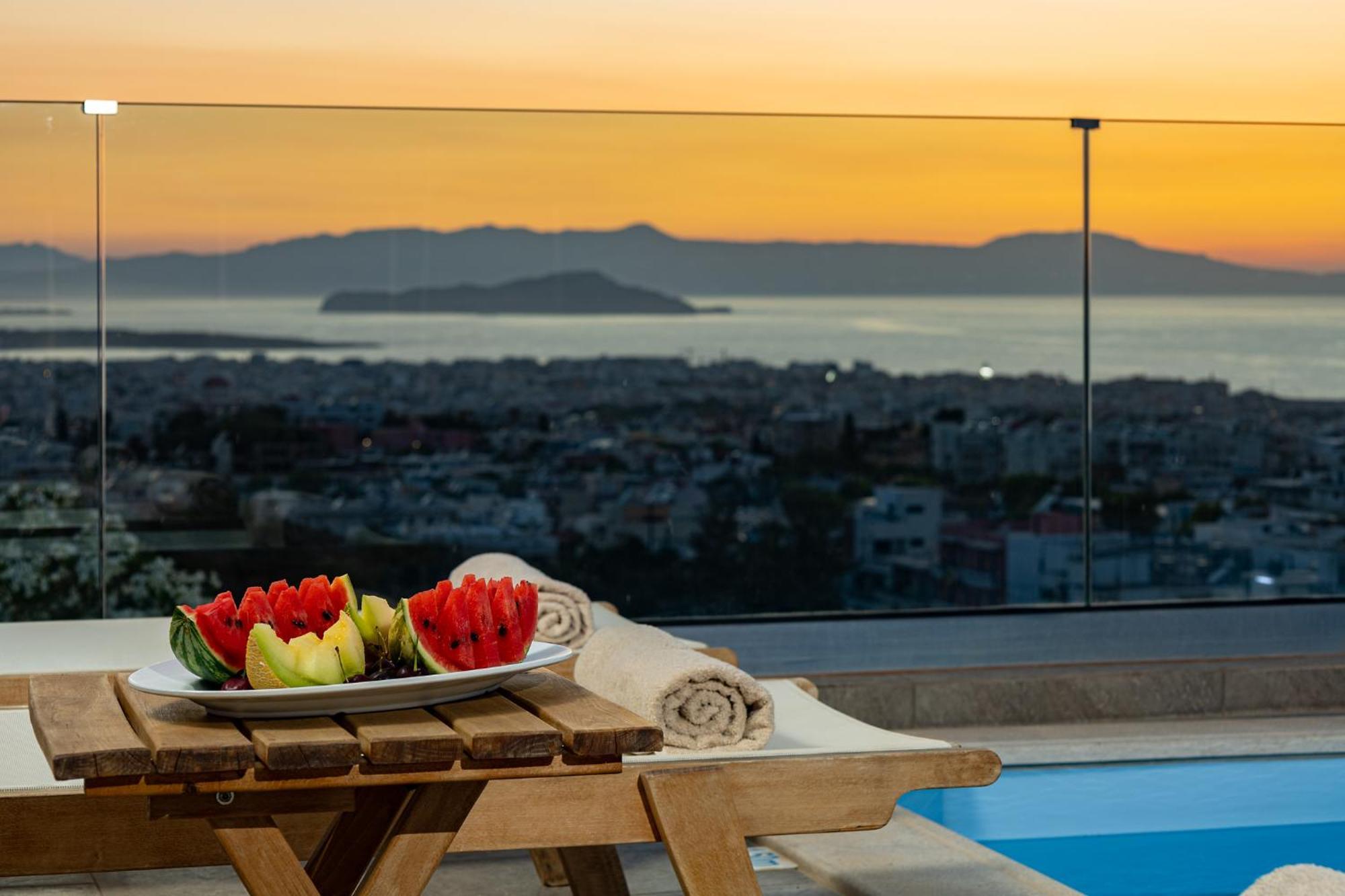 Karmilos Hill Villa Chania  Ngoại thất bức ảnh