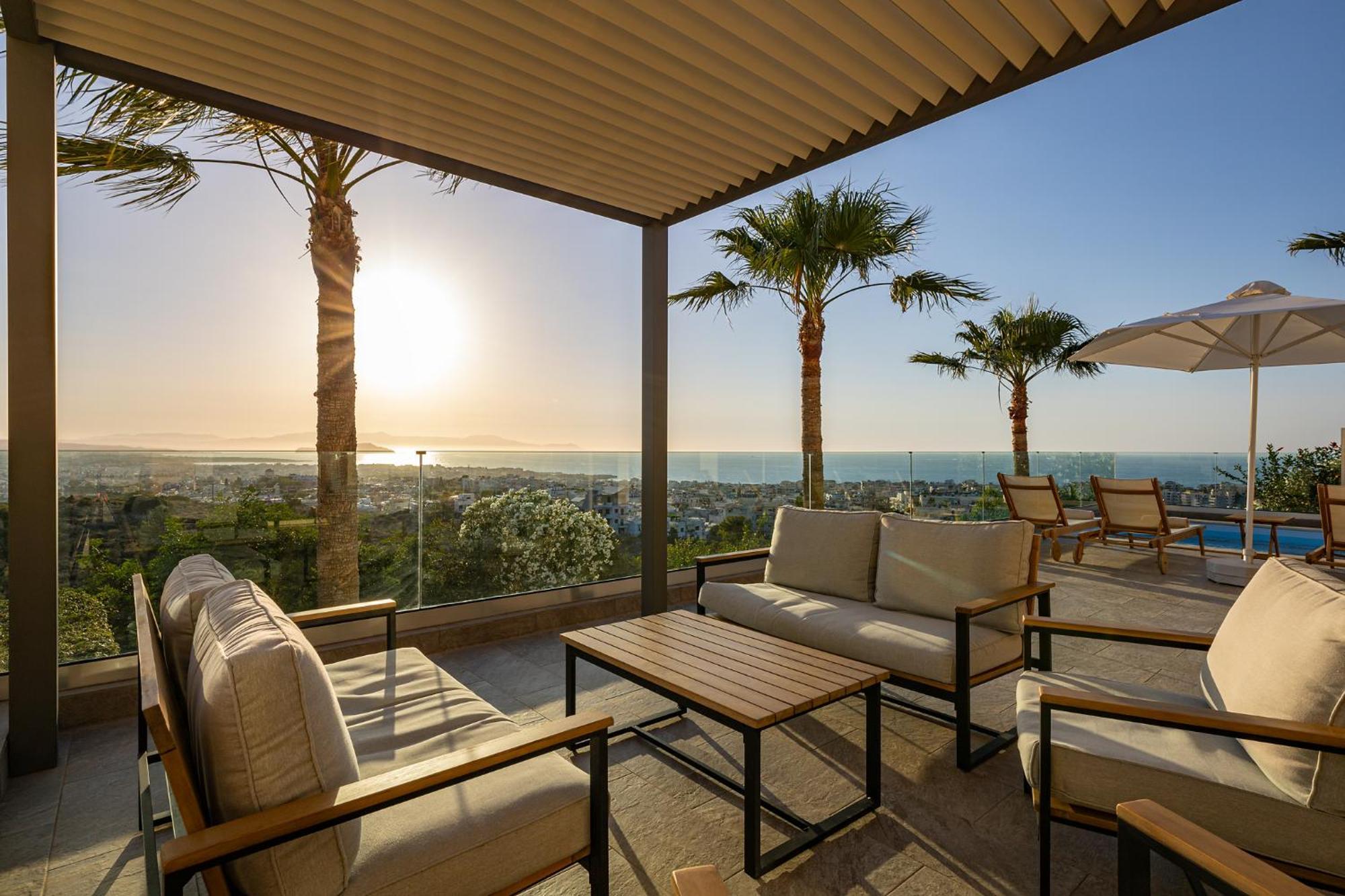Karmilos Hill Villa Chania  Ngoại thất bức ảnh
