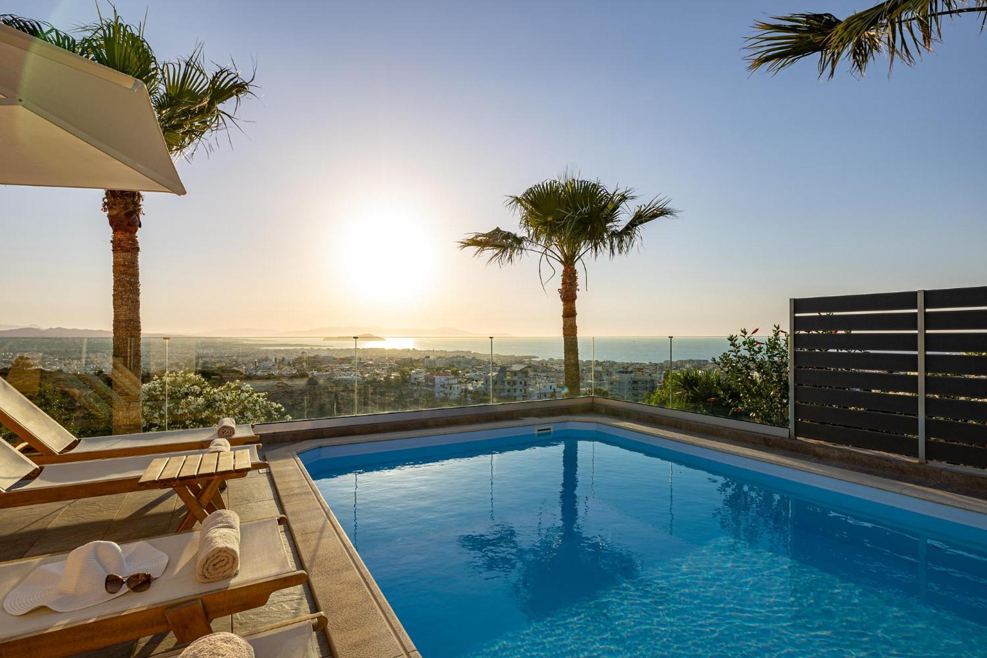 Karmilos Hill Villa Chania  Ngoại thất bức ảnh