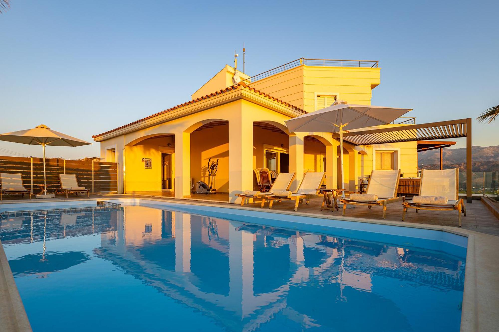 Karmilos Hill Villa Chania  Ngoại thất bức ảnh
