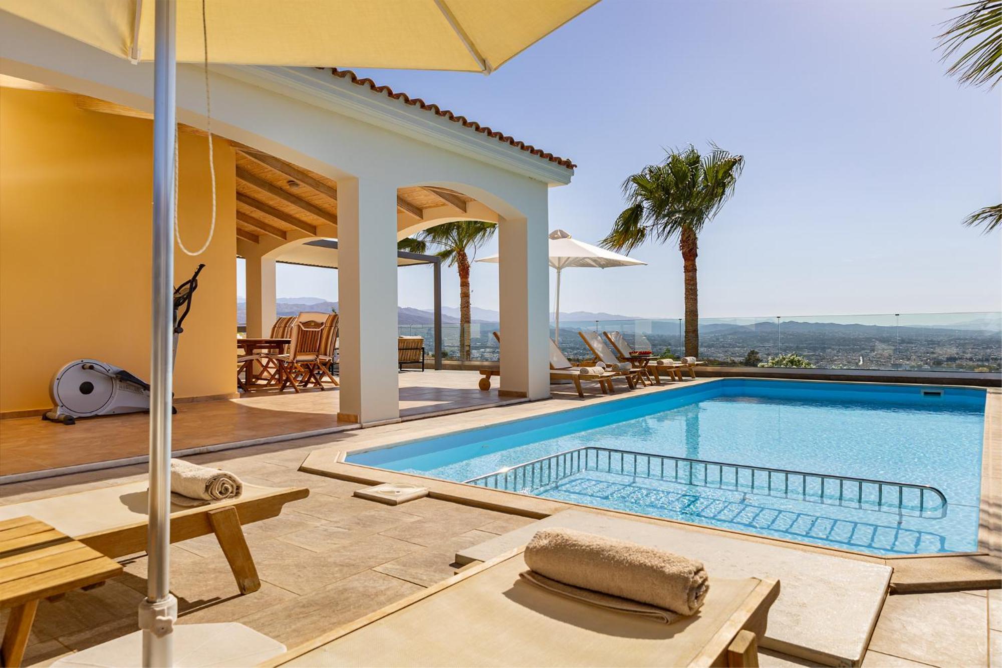Karmilos Hill Villa Chania  Ngoại thất bức ảnh