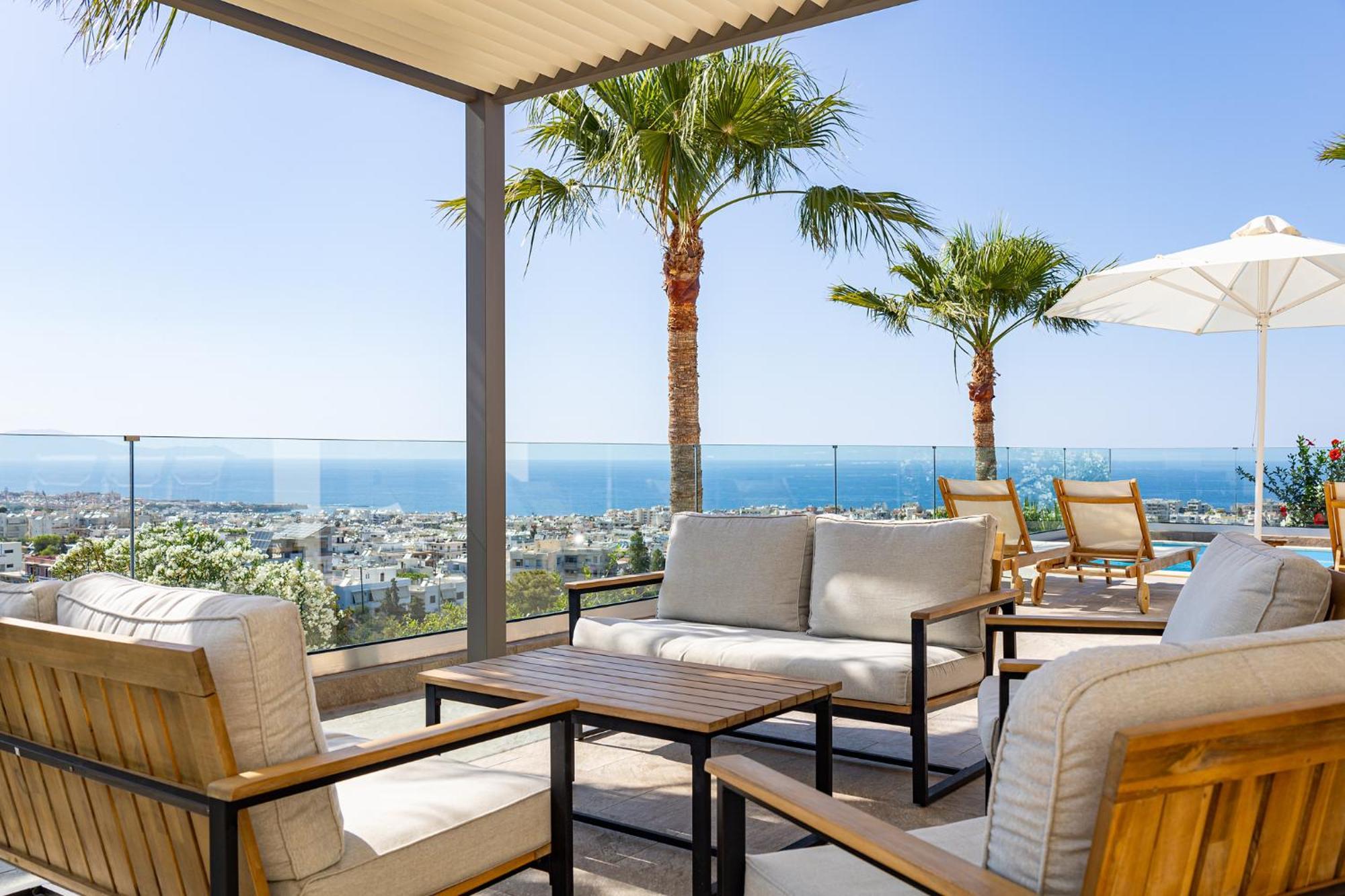 Karmilos Hill Villa Chania  Ngoại thất bức ảnh