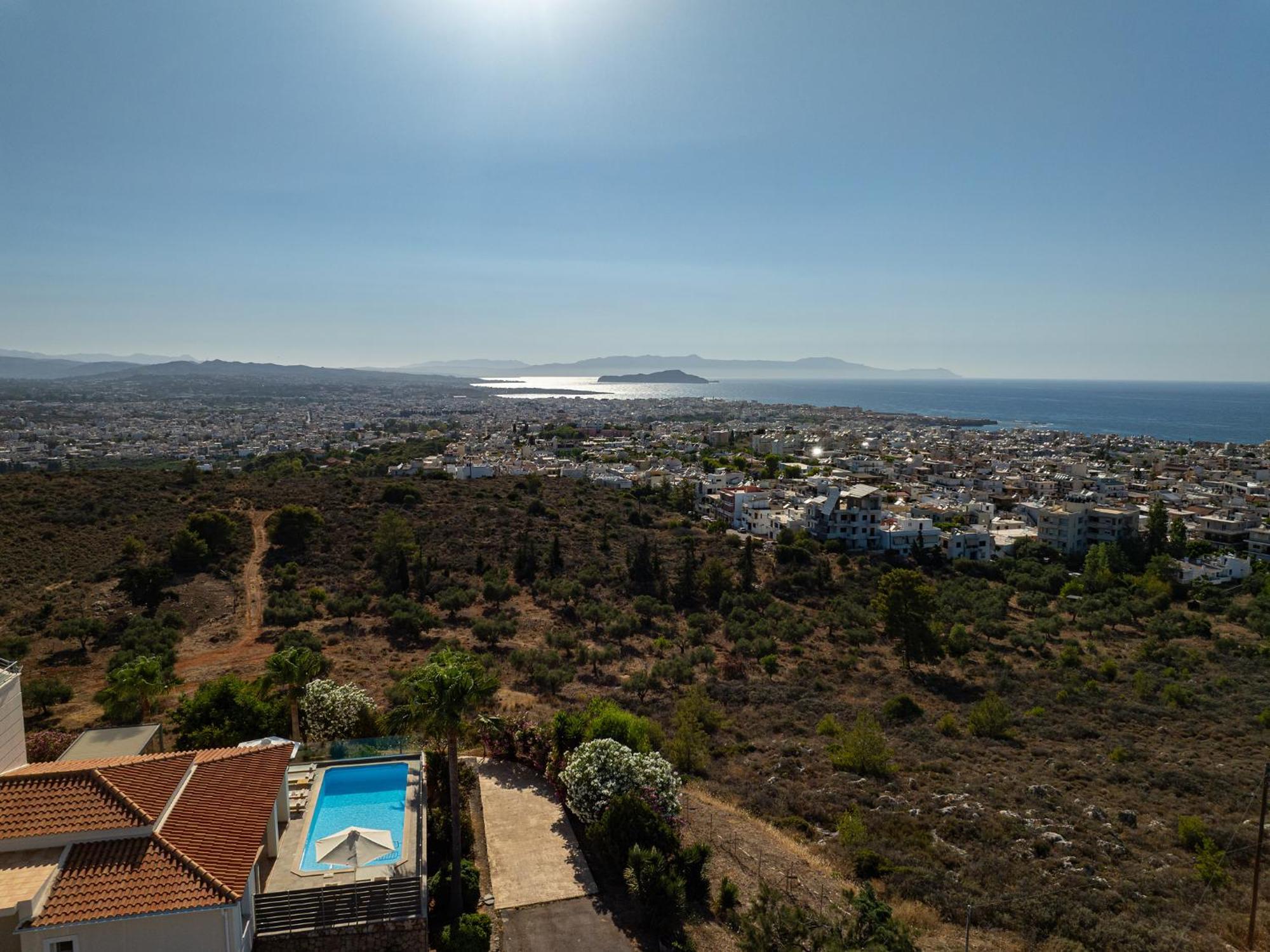 Karmilos Hill Villa Chania  Ngoại thất bức ảnh