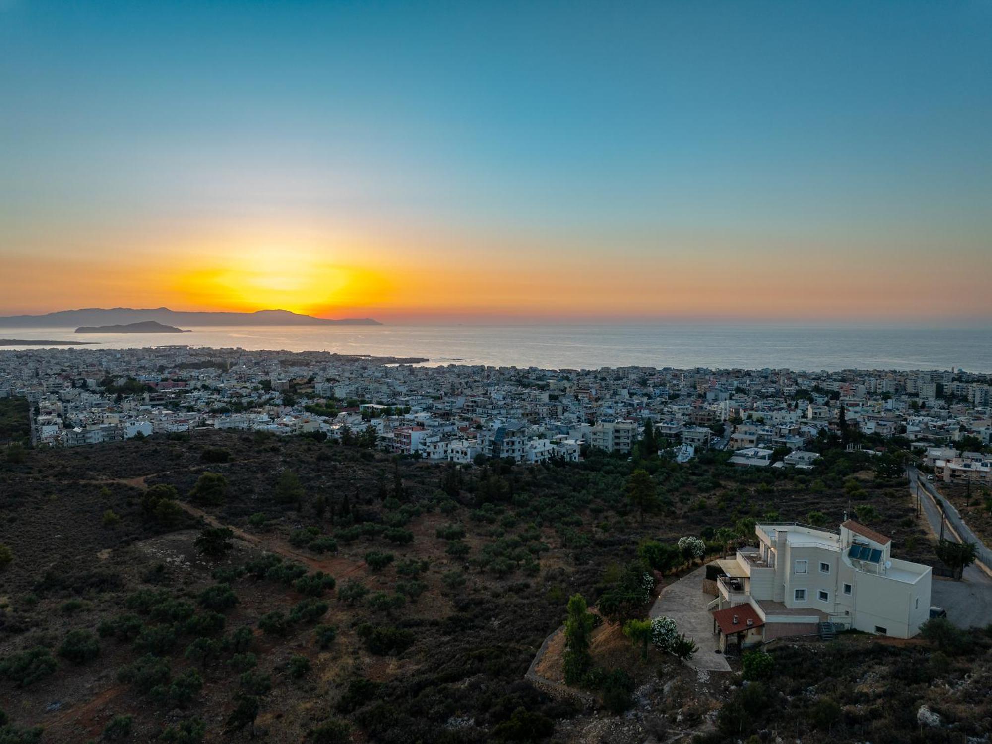 Karmilos Hill Villa Chania  Ngoại thất bức ảnh