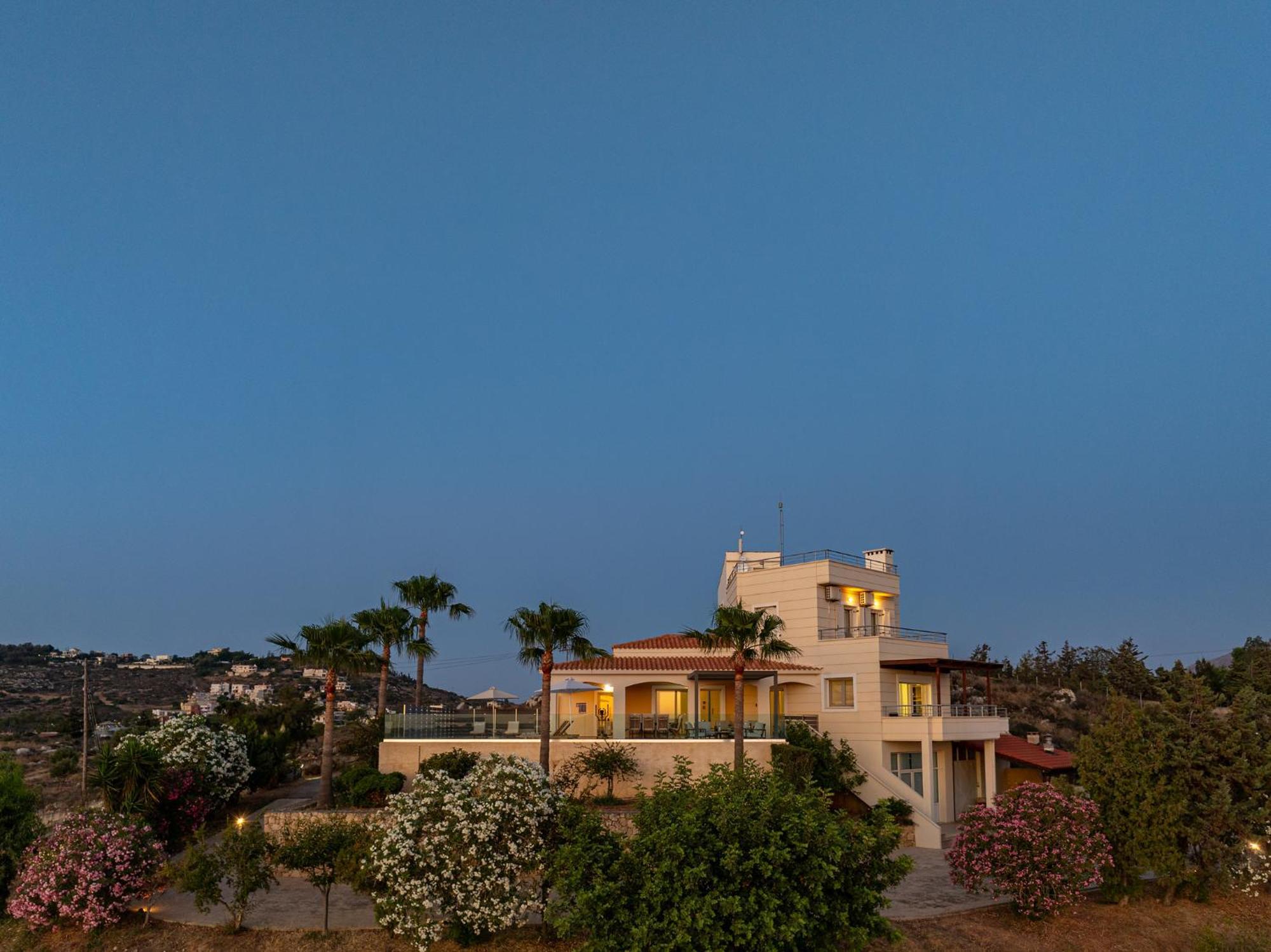Karmilos Hill Villa Chania  Ngoại thất bức ảnh