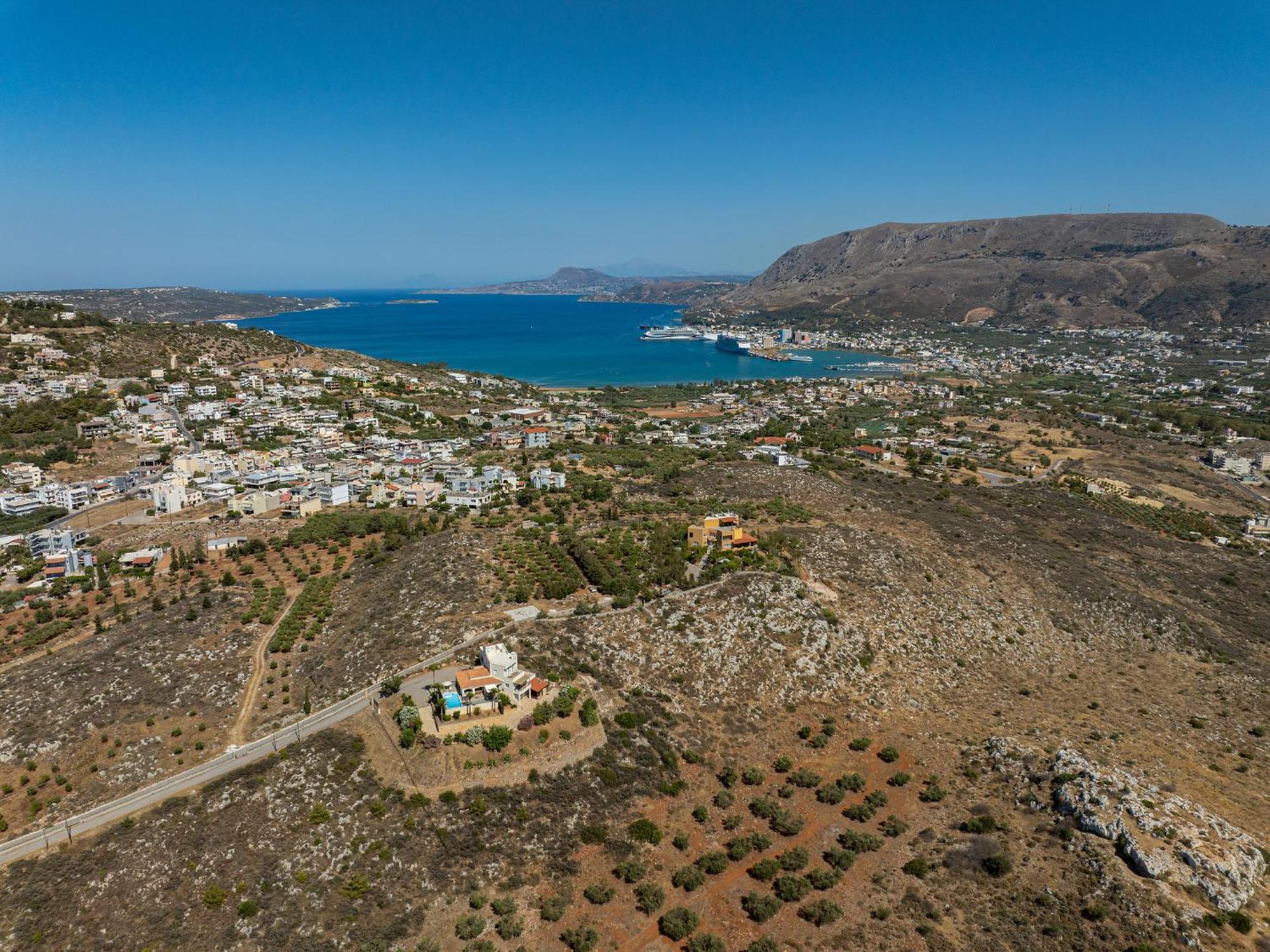 Karmilos Hill Villa Chania  Ngoại thất bức ảnh