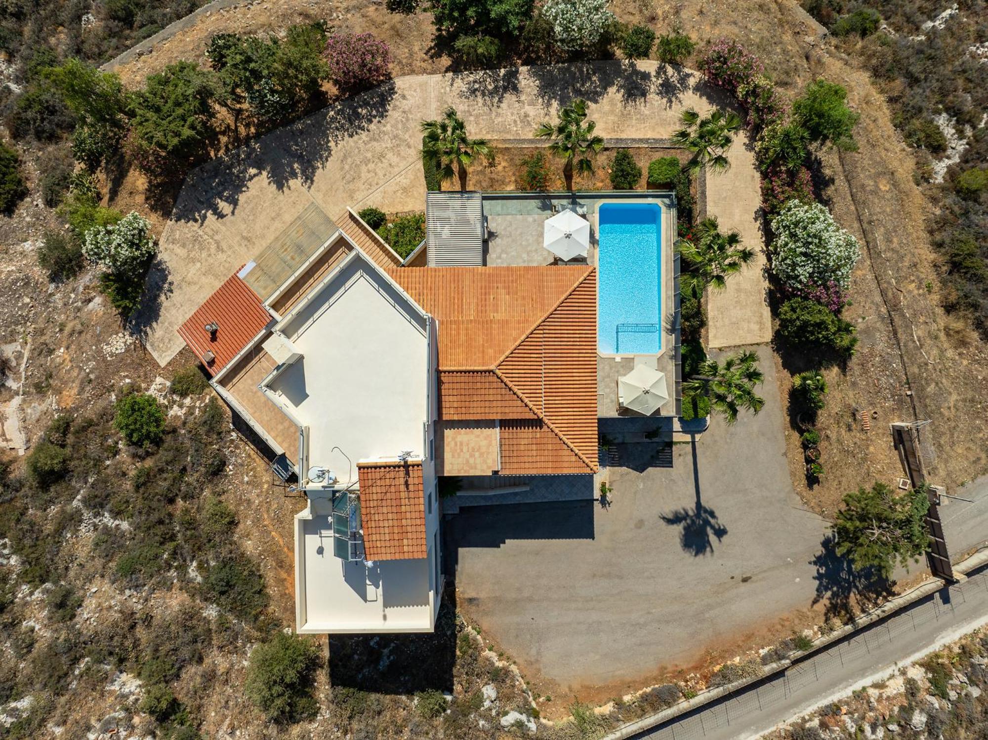 Karmilos Hill Villa Chania  Ngoại thất bức ảnh