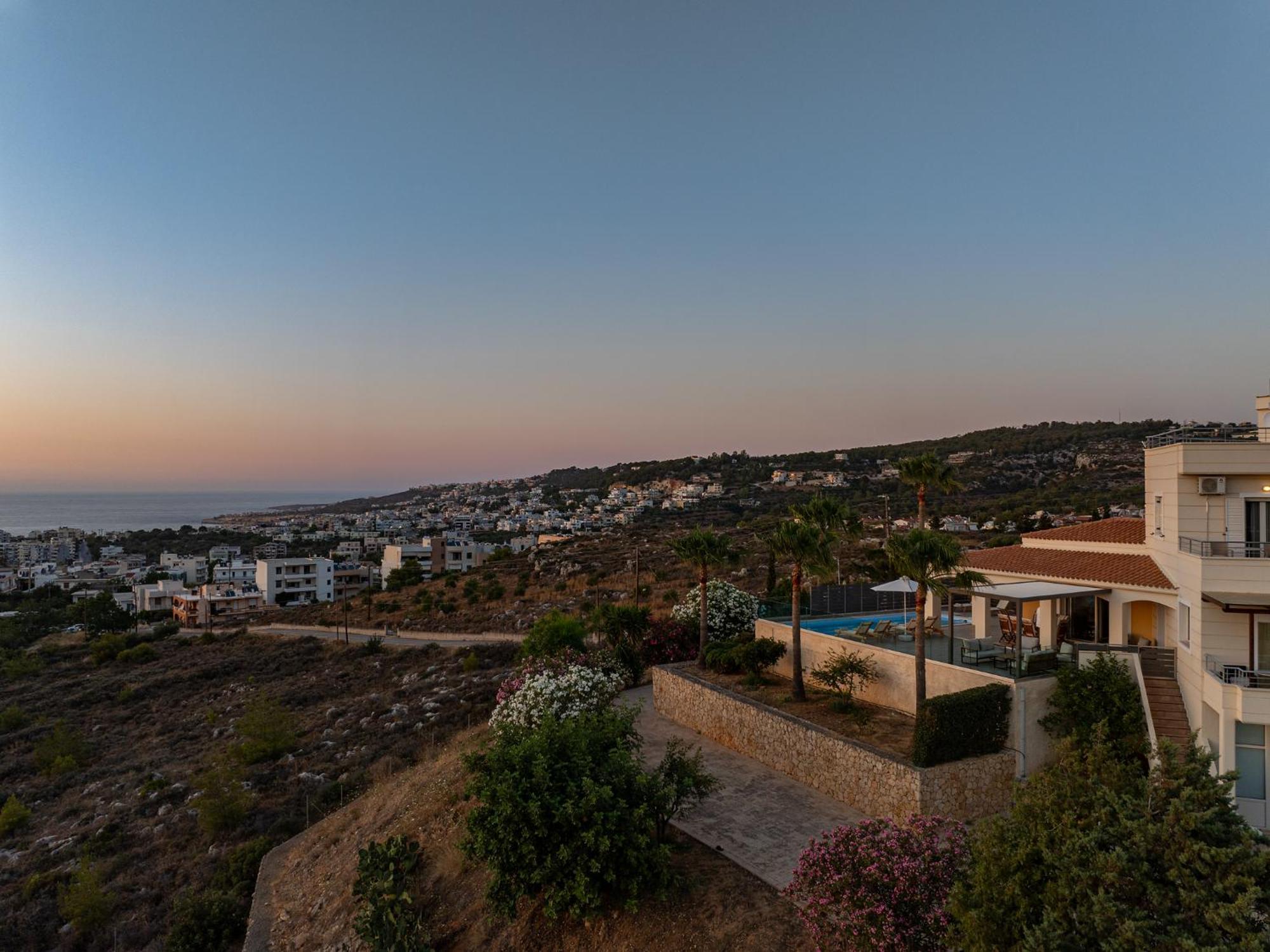 Karmilos Hill Villa Chania  Ngoại thất bức ảnh