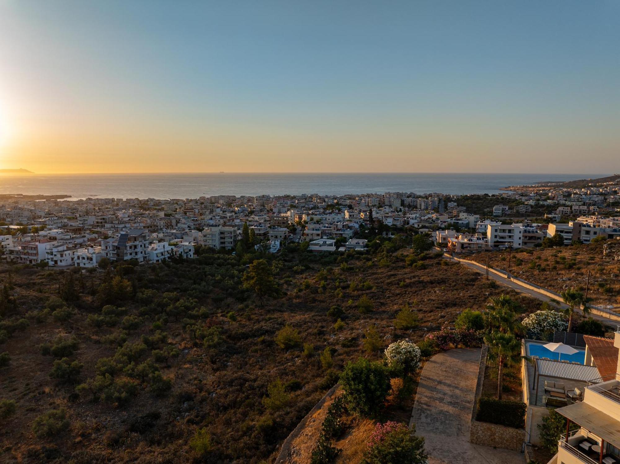Karmilos Hill Villa Chania  Ngoại thất bức ảnh
