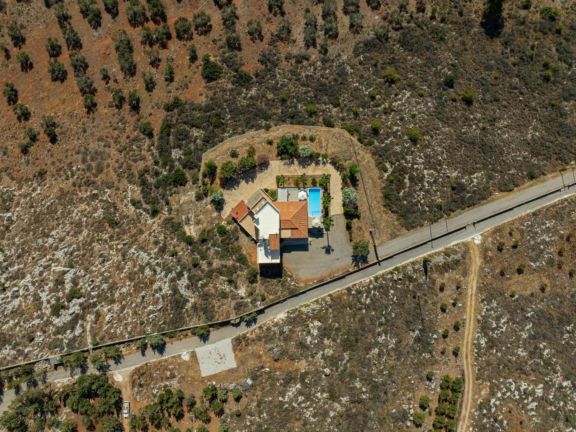 Karmilos Hill Villa Chania  Ngoại thất bức ảnh
