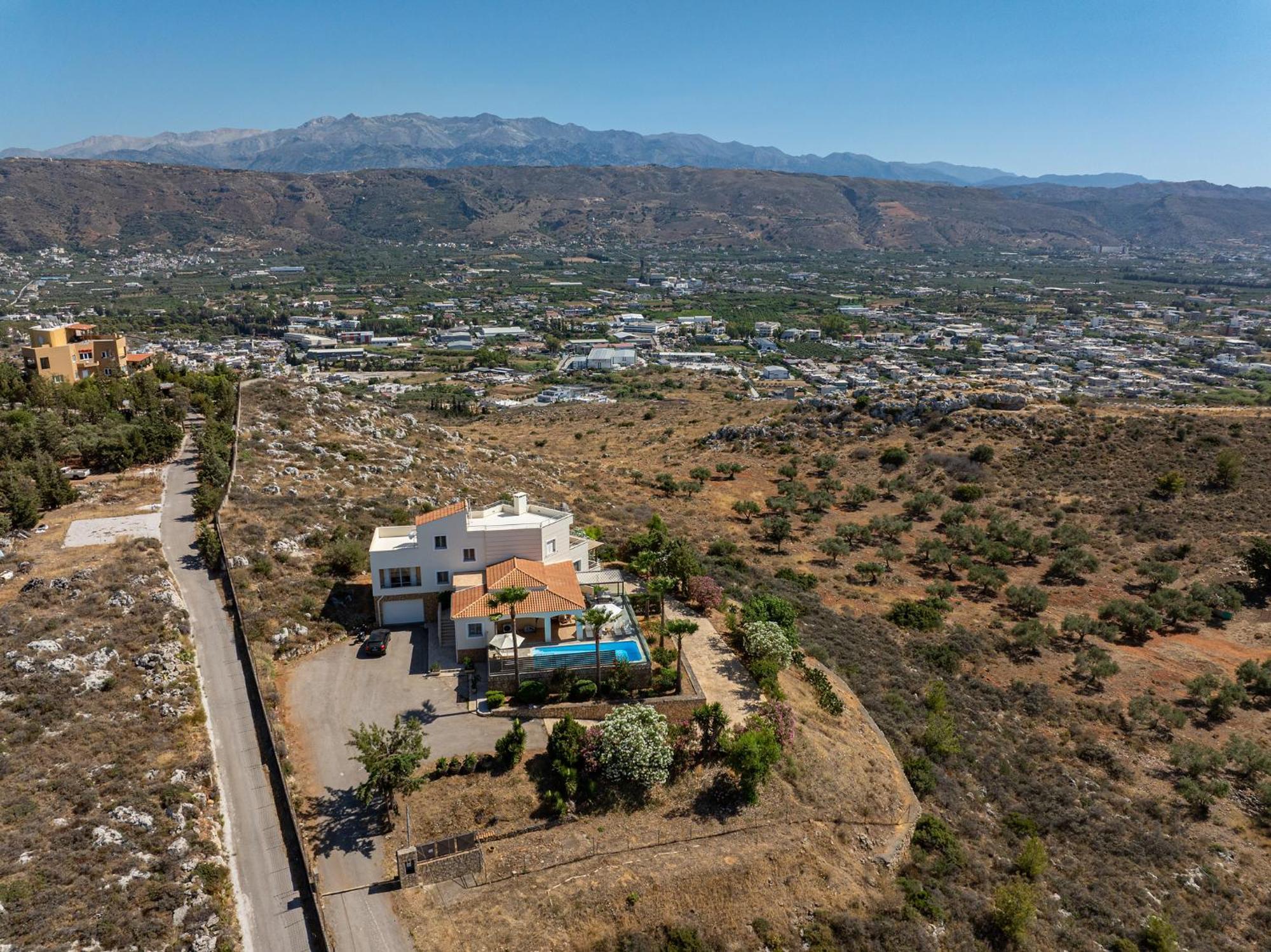 Karmilos Hill Villa Chania  Ngoại thất bức ảnh