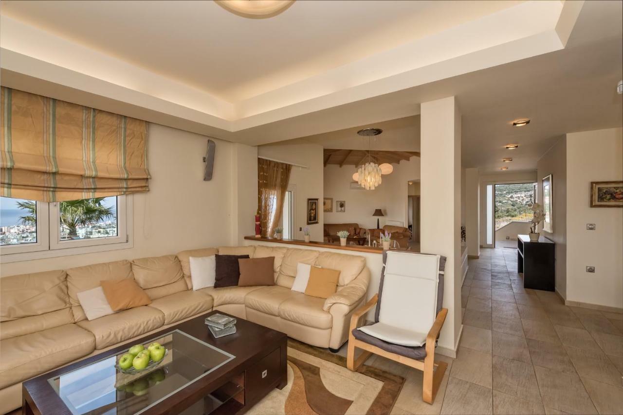 Karmilos Hill Villa Chania  Ngoại thất bức ảnh