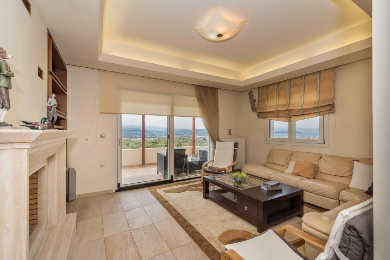 Karmilos Hill Villa Chania  Ngoại thất bức ảnh